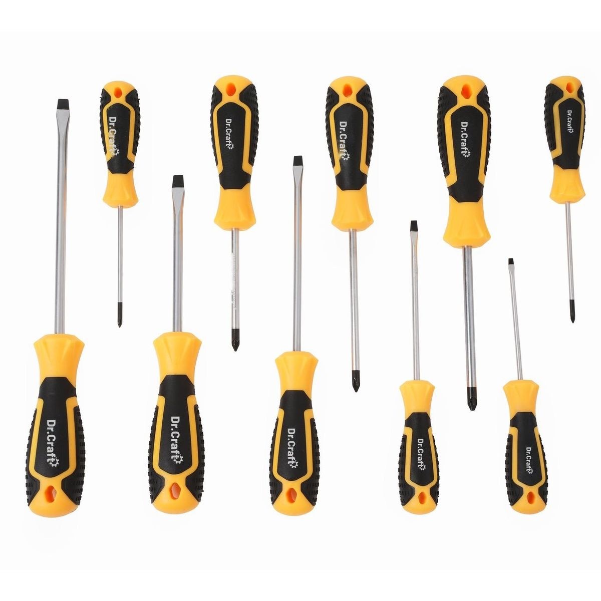10-Piece Magnetic Screwdriver Set