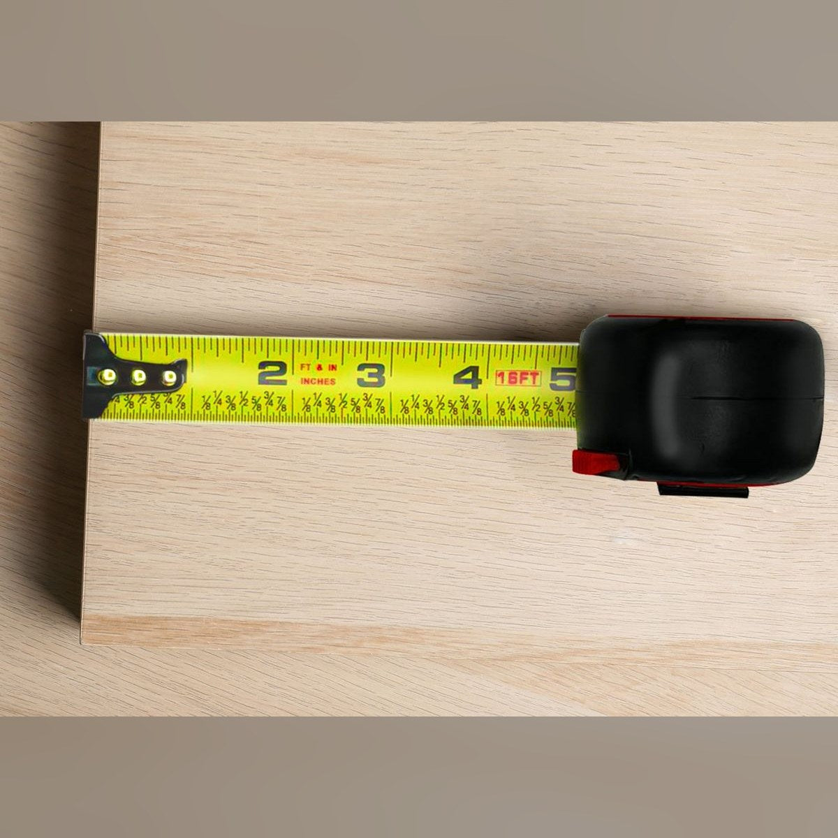 Self-Locking Tape Measure, 16 ft — view 2