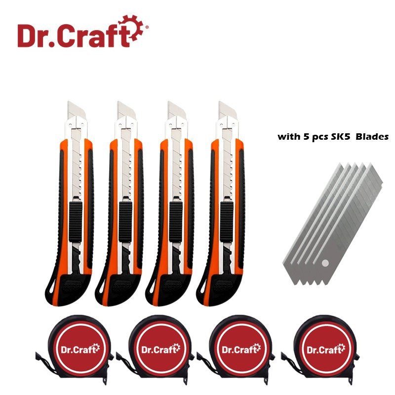 Snap-Off Blade Utility Knife, Orange — view 5